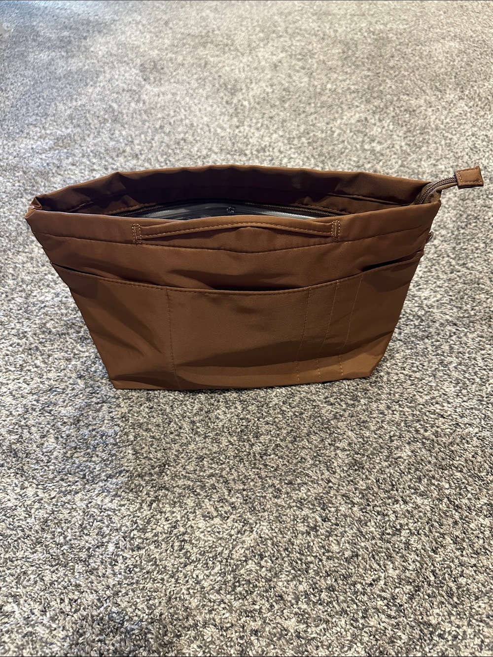 NWOT Large Brown Tote Organizer Insert - Unbranded